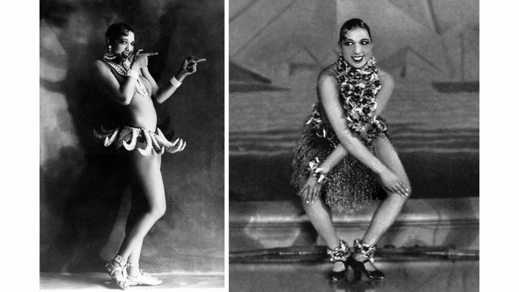 La danseuse aux Folies Bergères en 1927.