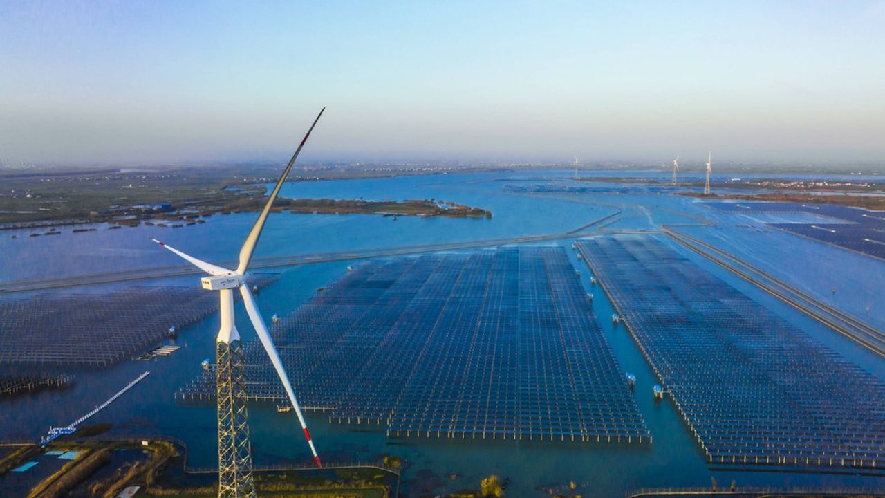 La Chine était, en 2019, au premier rang mondial pour la production d'électricité éolienne, devant les Etats-Unis.