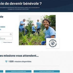 La nouvelle plateforme mise en ligne par la Fondation Bouygues Telecom pour inciter au bénévolat.