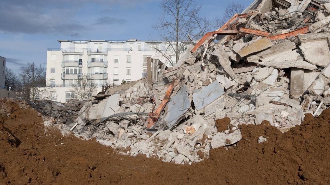 L'immeuble Boutaric, dans le quartier des Grésilles, à Dijon, doit être démoli en 2022.