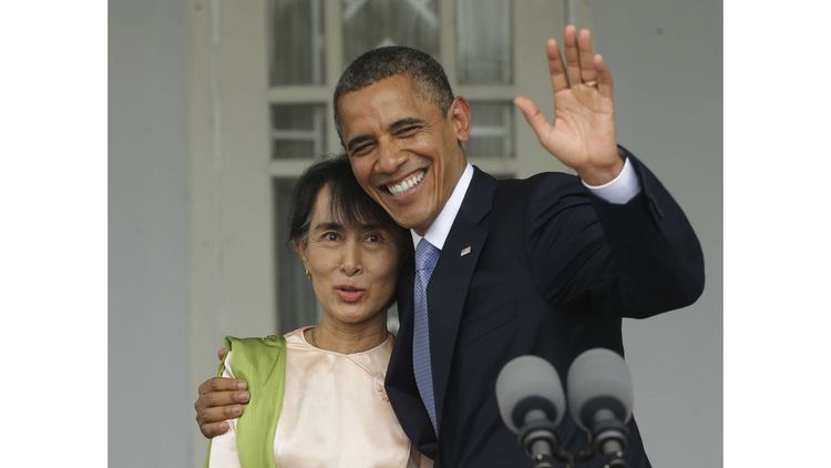Novembre 2012 : voyage de Barack Obama en Birmanie