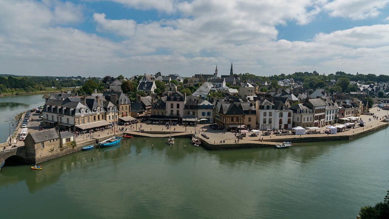 Dans le Morbihan (ici à Auray), 20 % des logements sont des résidences secondaires et les régionalistes demandent un statut de résident breton.
