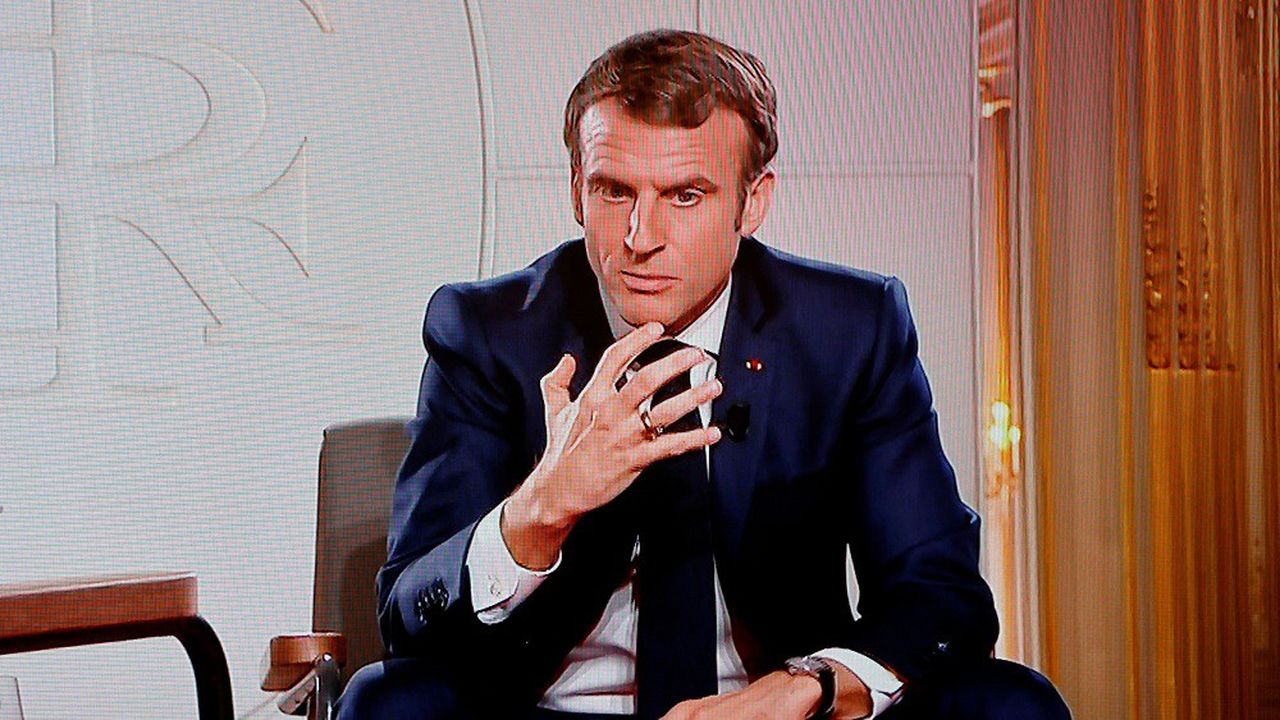 Emmanuel Macron s'est exprimé pendant plus de deux heures mercredi soir.