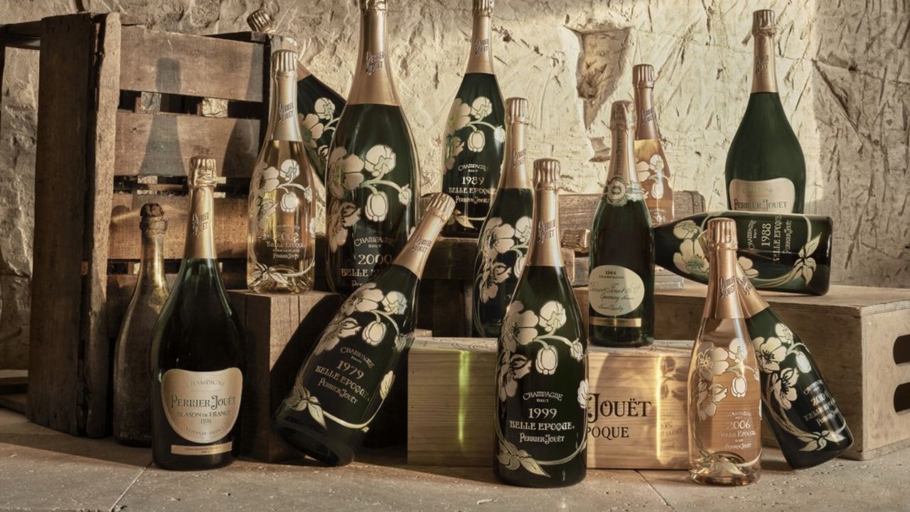 Plusieurs lots de champagnes Perrier-Jouët ont été vendus aux enchères début décembre chez Christie's à Londres.