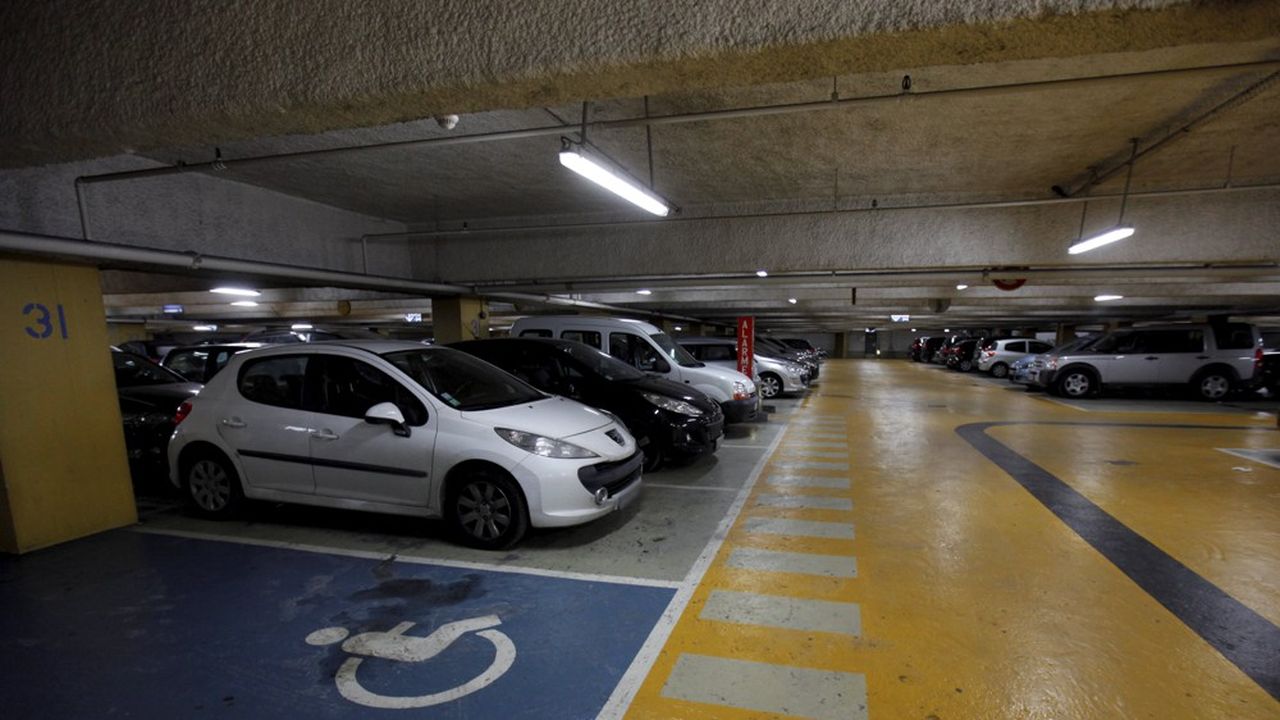 A la Défense, un parking sous-terrain accueillera cette nouvelle plateforme logistique.