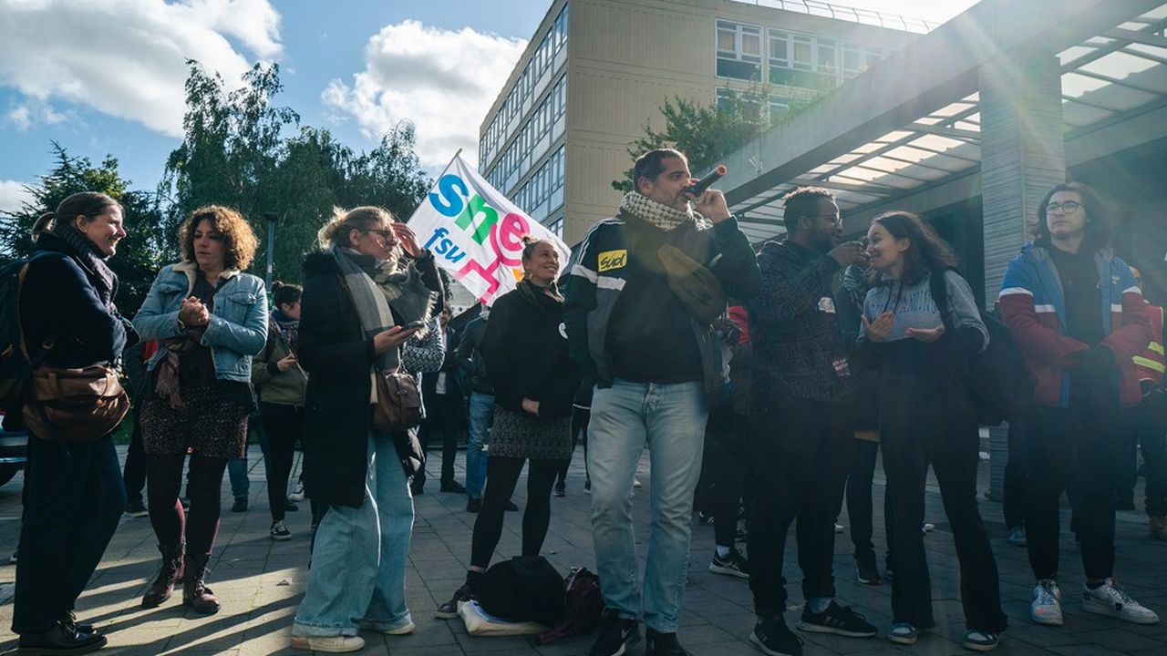 A Nanterre, en novembre, l'université avait été occupée pour protester contre les étudiants sans place en master.