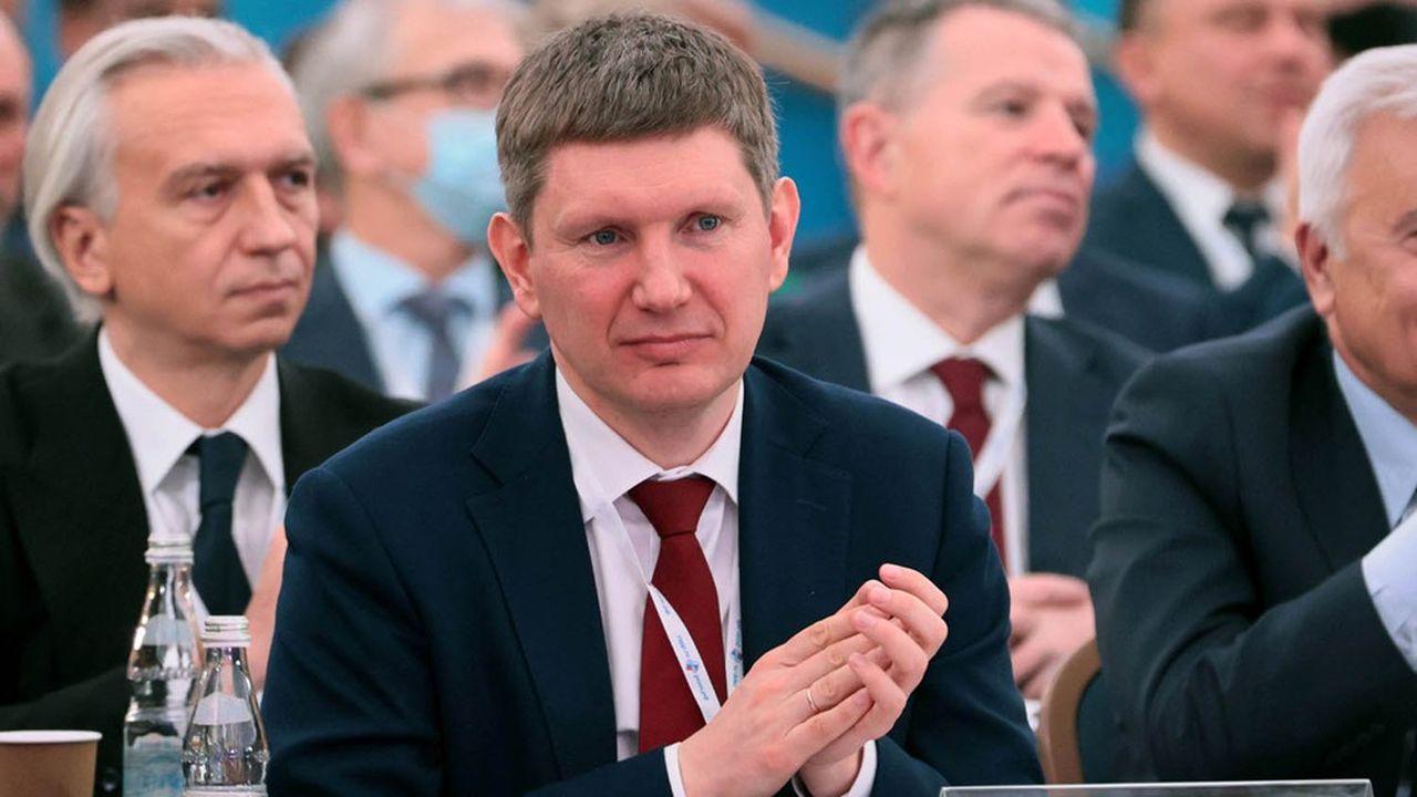 Le ministre russe de l'Economie et du Développement, Maxime Reshetnikov, est chargé par le Kremlin de présider à une relance rapide après la dépression liée au Covid.