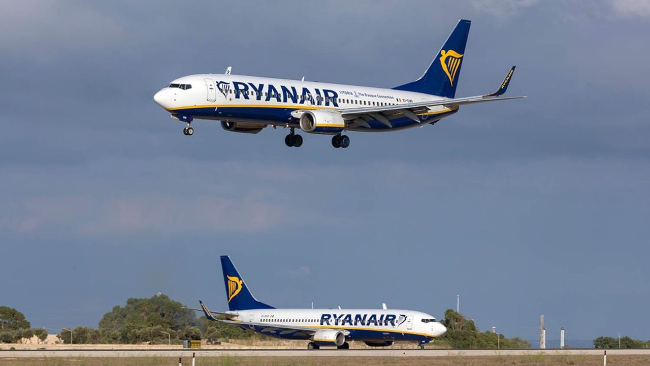 Ryanair a réduit son offre de 33 % en janvier.