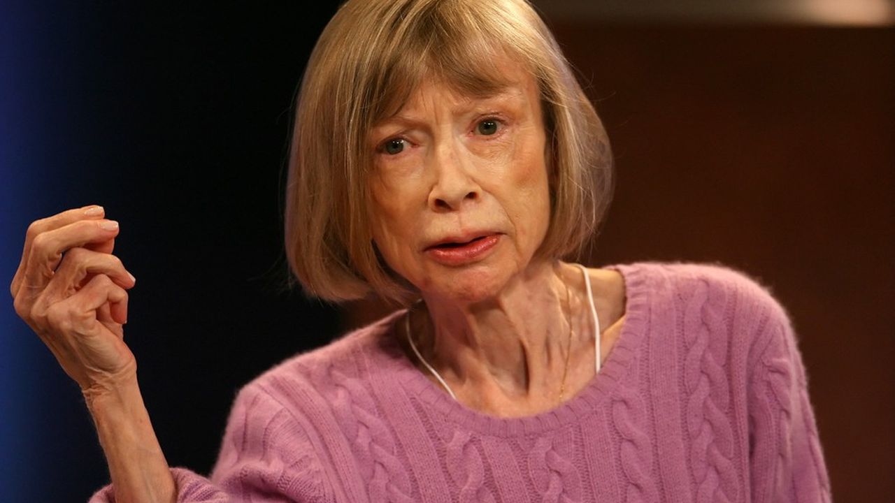 Joan Didion, en 2007, à New-York.