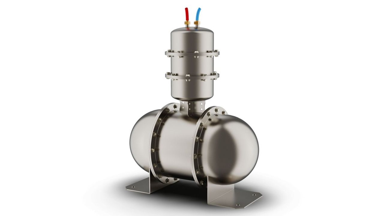 Le coeur de pompe à chaleur Eqore est basé sur une technologie thermoacoustique.