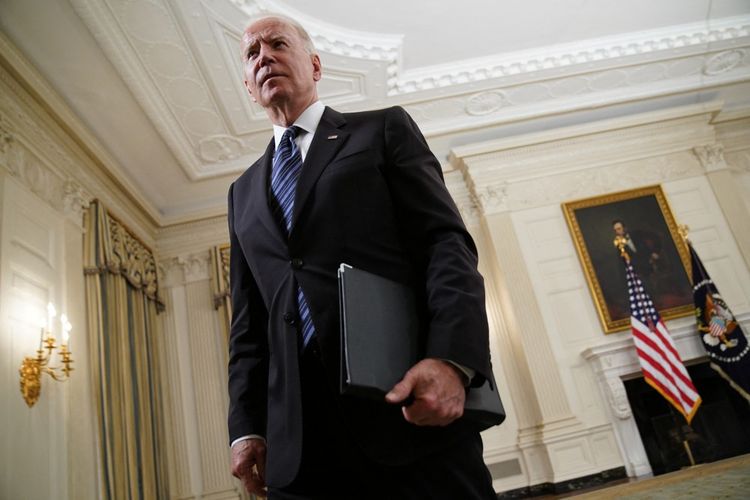 Le président américain, Joe Biden, va affronter une deuxième année de mandat délicate, avec notamment une perspective d'un revers électoral pour les républicains à l'automne au Sénat et à la chambre des représentants.