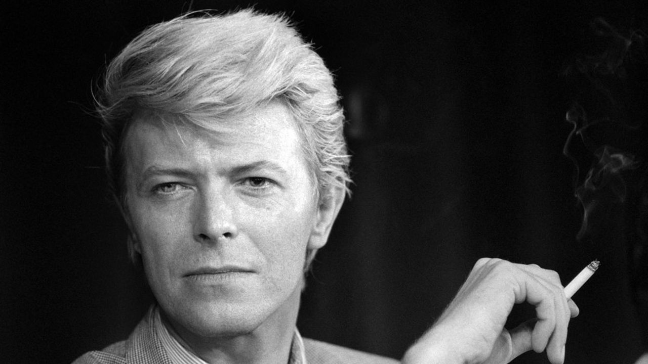 David Bowie en 1983, lors du Festival de Cannes.