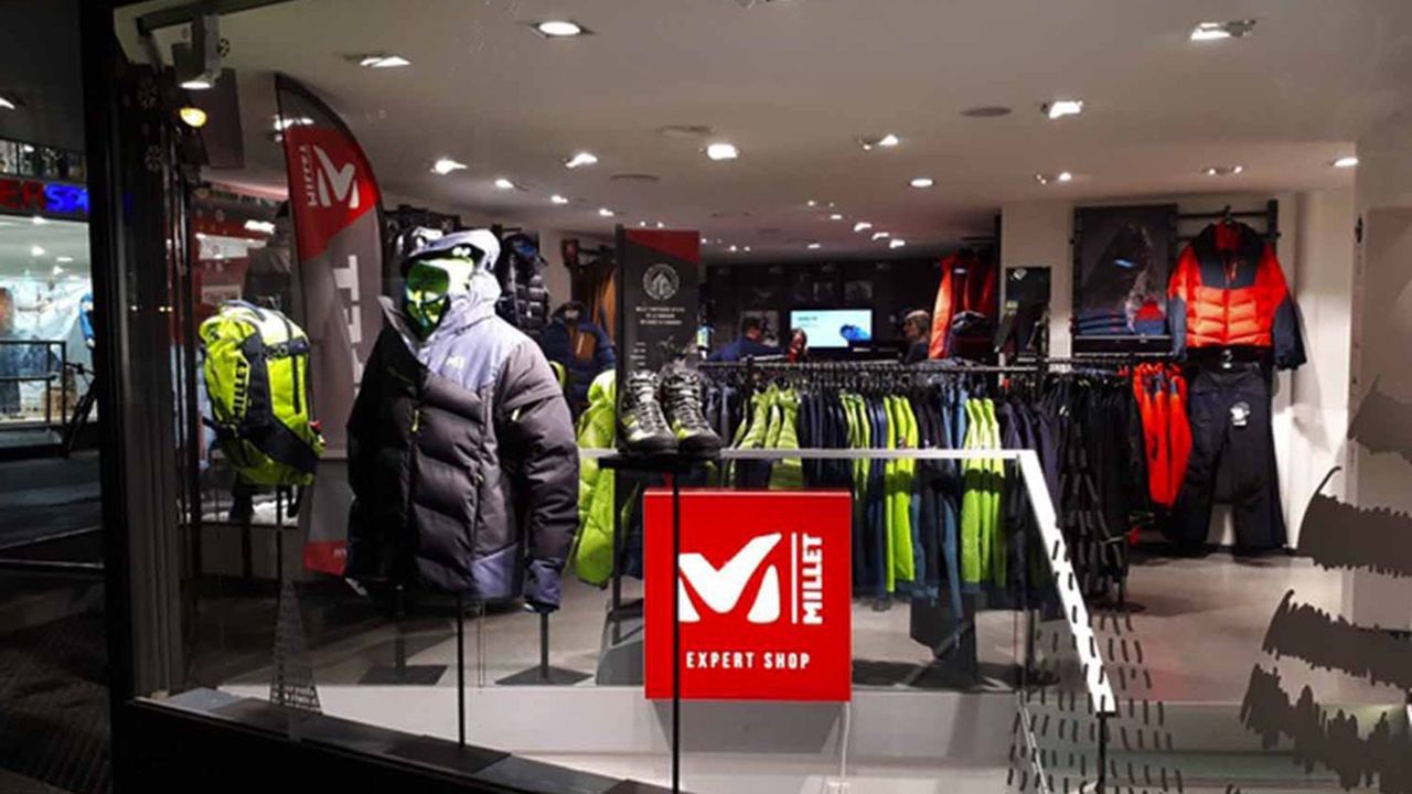 Millet a aujourd'hui 6 magasins en France, en Italie et en Suisse et des shop in shop.