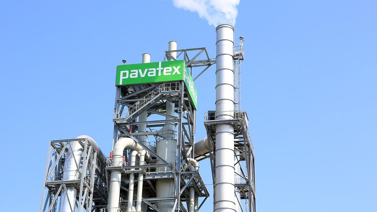 Pavatex I produit 60.000 tonnes de matériaux actuellement, contre 50.000 tonnes prévues à l'origine.