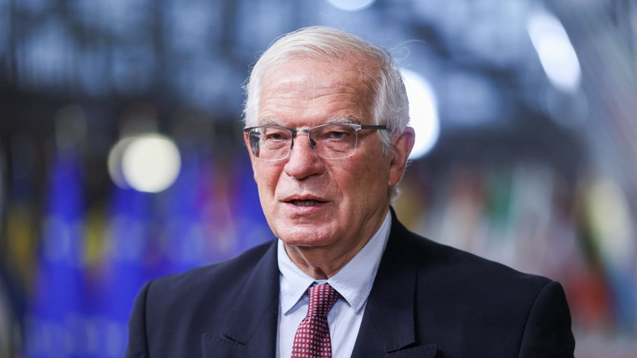 Le chef de la diplomatie européenne, Josep Borrell, au dernier Sommet européen de décembre 2021, où il fut beaucoup question de la Russie.