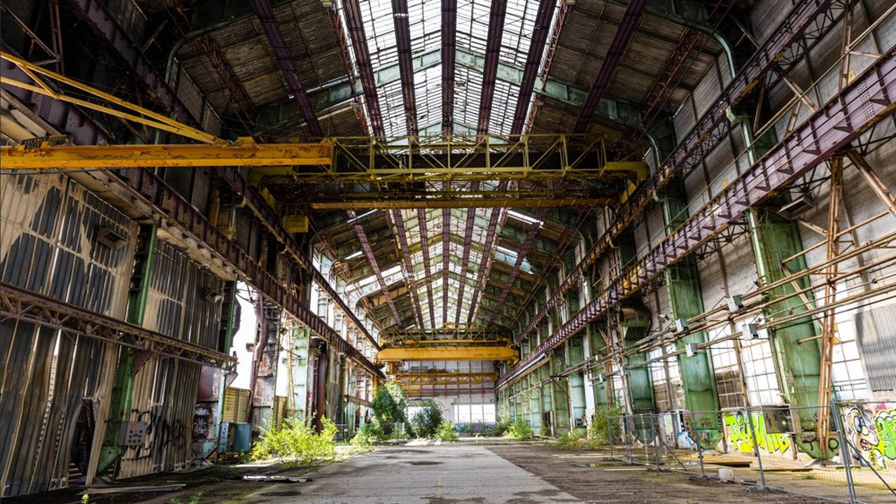 A Mantes la Ville, l'ancienne halle industrielle Sulzer va être totalement réaménagée.