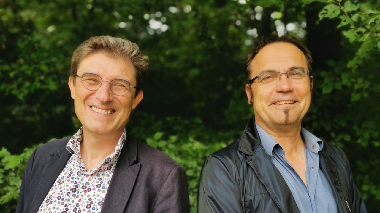 Le nouveau directoire d'Estille est composé de Fabrice Preault (à droite) et de Dominique Fievre (à gauche).