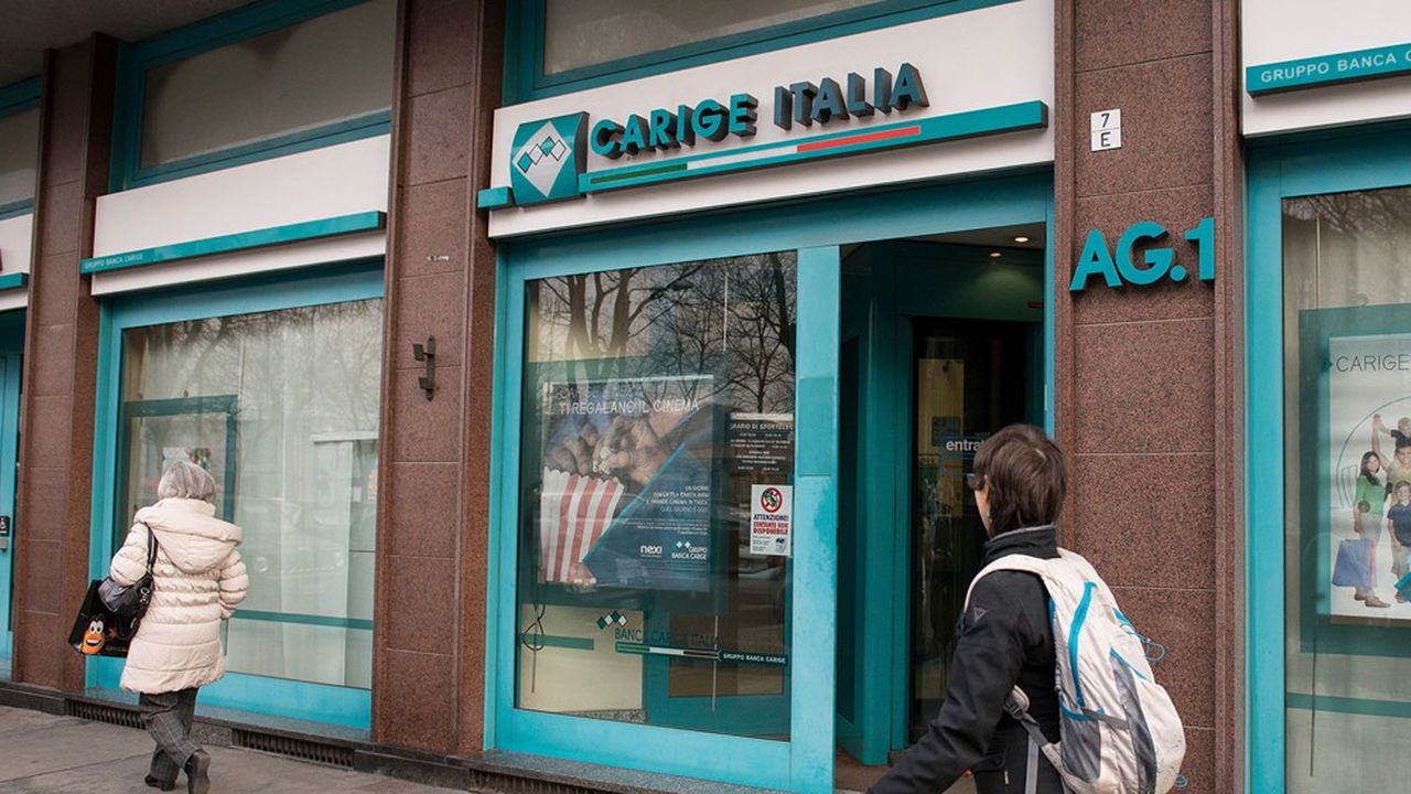 L'établissement génois Banca Carige est contrôlé à 80 % par le Fonds interbancaire de protection des dépôts de l'Italie (FITD).