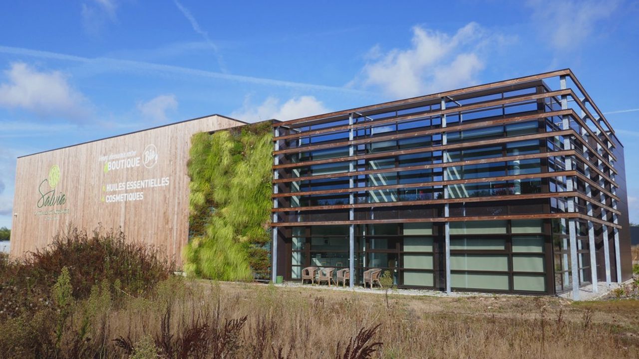 Salvia a investi plus de 1,6 million d'euros dans la construction d'un laboratoire à Landéronde.