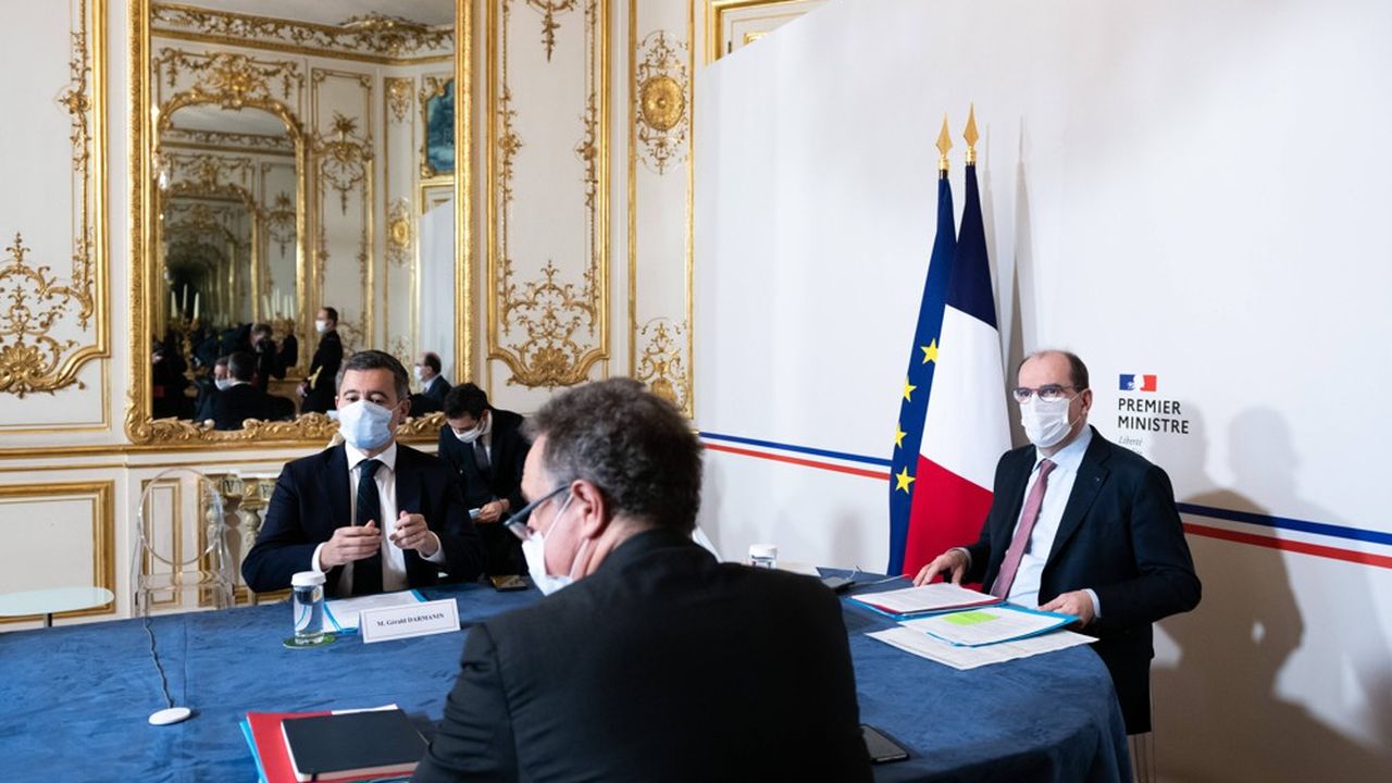 Le Premier ministre, Jean Castex, a installé ce mardi avec le ministre de l'Intérieur, Gérald Darmanin, un comité de liaison Covid pour la présidentielle.