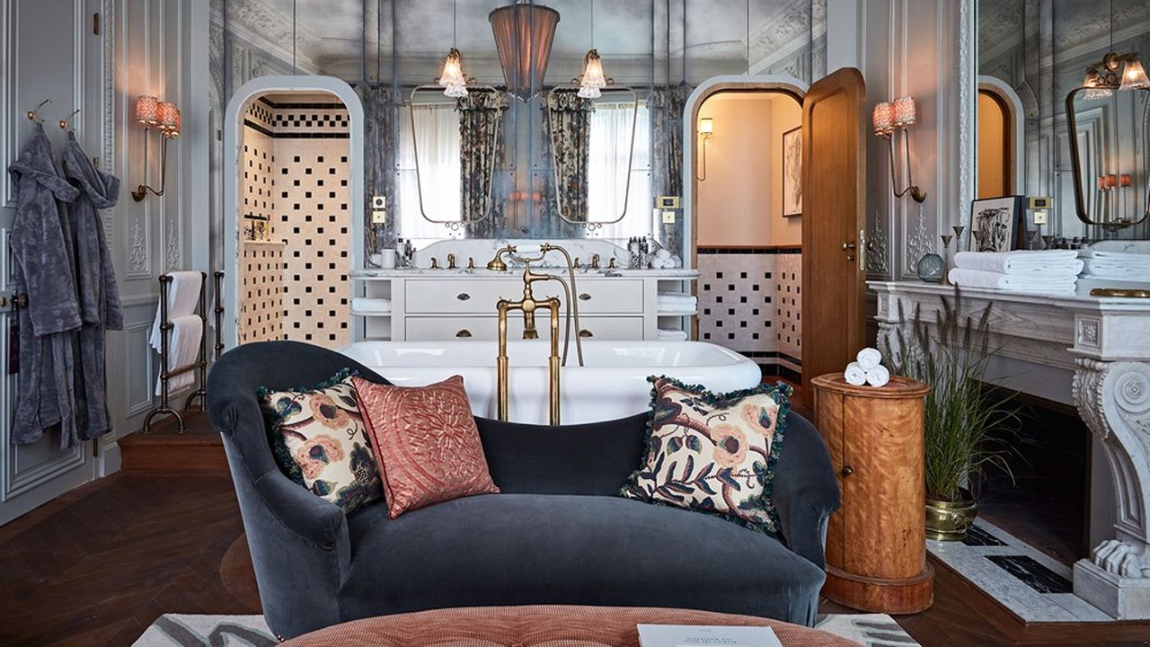 L'ambiance des chambre met en valeur la tradition parisienne.