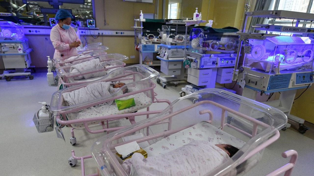 Lowest birth rate in China