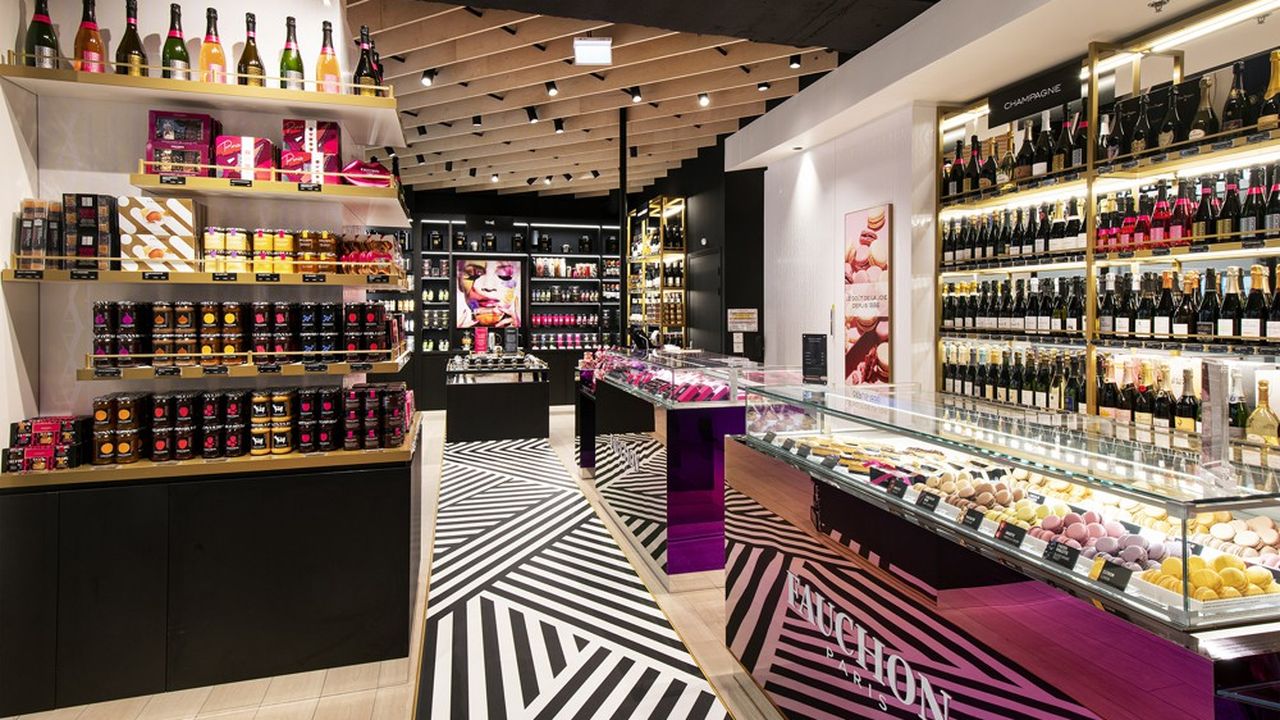 Fauchon a ouvert fin 2021 une boutique à la gare Montparnasse à Paris.