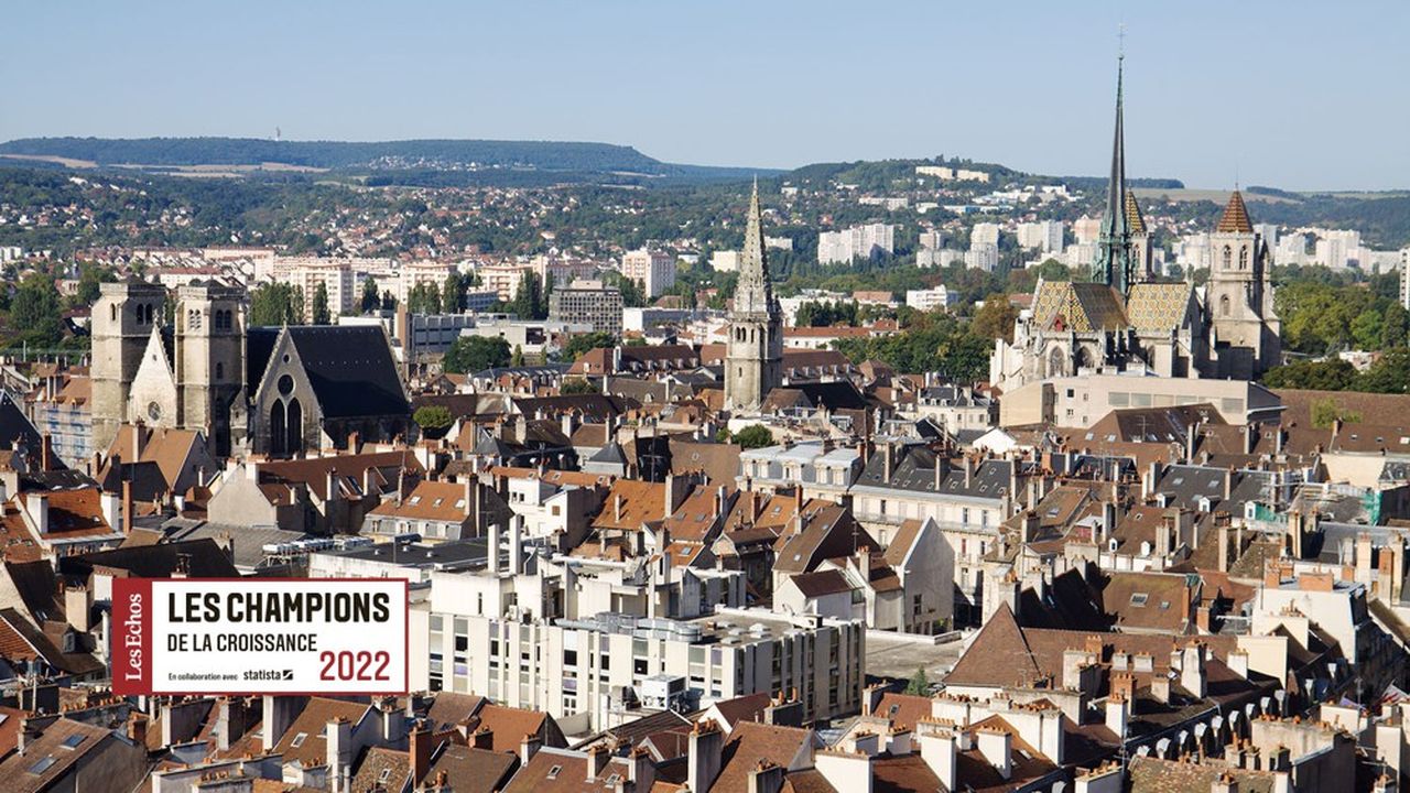Vue de la ville de Dijon