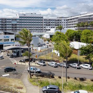 L'hôpital de Saint-Pierre, un des sites principaux du CHU de La Réunion.