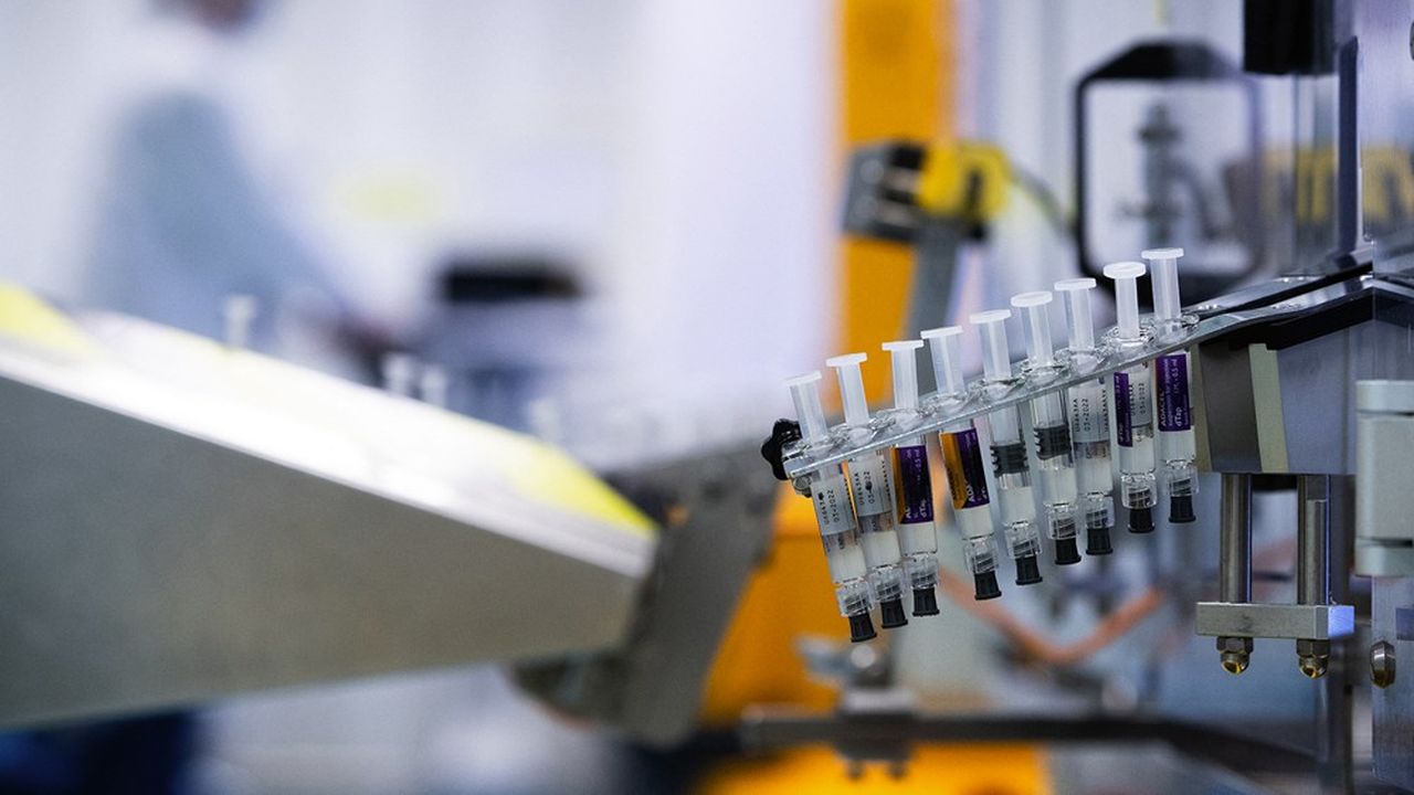 La production de l'industrie pharmaceutique a augmenté de 21 % sur un mois en janvier.