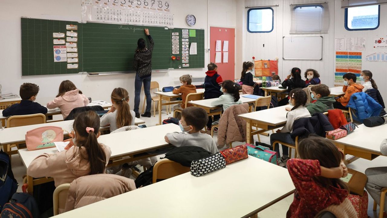 75,5 % des élèves de CM1 du public maitrisent bien le français, contre 89,4 % des élèves du privé.