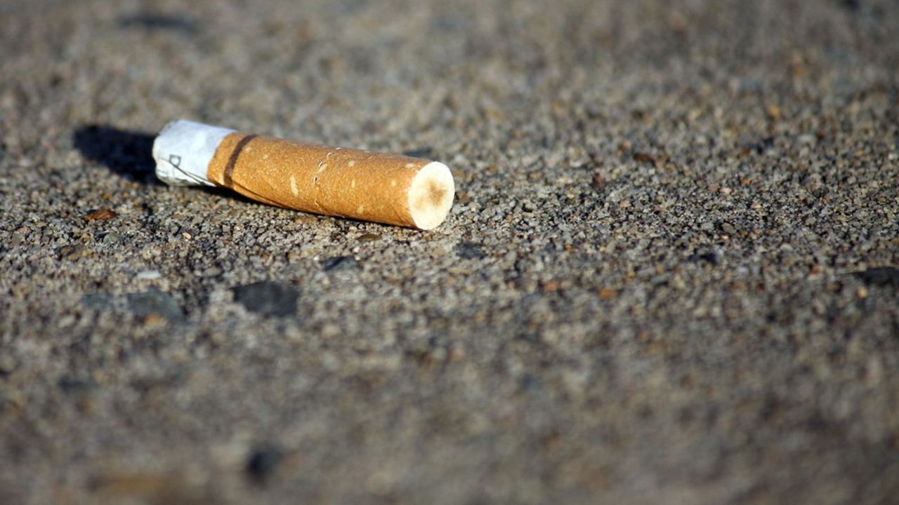64 milliards de cigarettes sont consommées chaque année en France, et 23,3 milliards de mégots sont jetés au sol et se retrouvent dans la nature, polluant ainsi jusqu'à 500 litres d'eau chacun, selon le ministère de la Transition écologique.