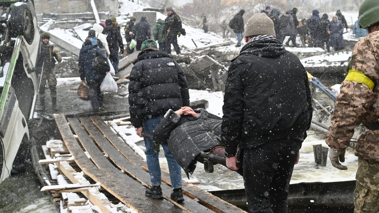 Guerre en Ukraine : ce qu'il faut retenir de la journée du mardi 8 mars |  Les Echos