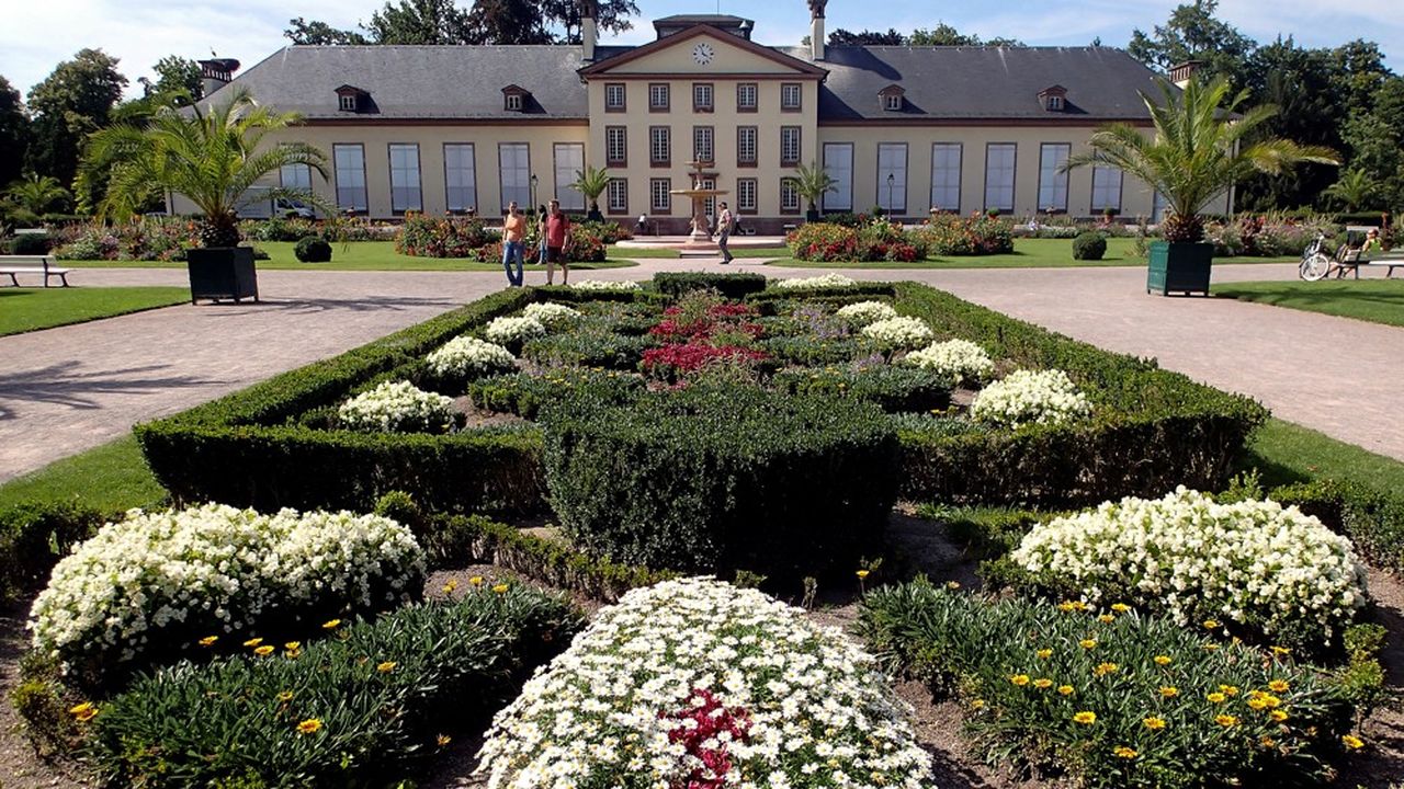 Le parc de l'Orangerie à Strasbourg constitue un élément de la ceinture verte que la municipalité veut valoriser.