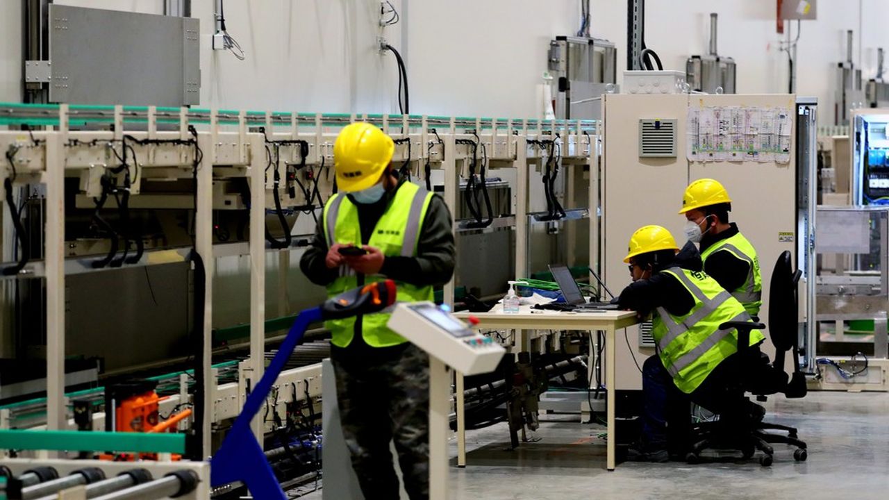 A Nersac, près d'Angoulême, le tout nouveau « centre d'excellence industrielle » doit servir à roder et peaufiner les procédés de fabrication qui seront déployés dans les usines d'ACC.