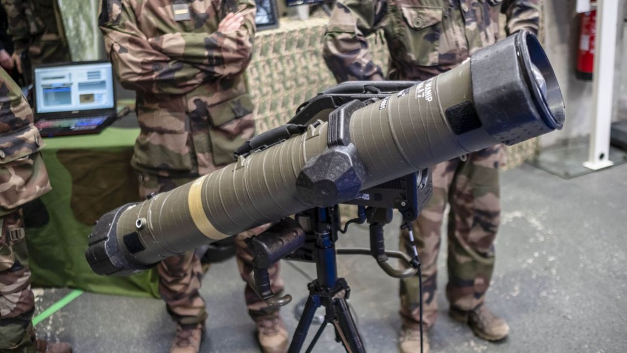 Les missiles légers, comme le lance-missile de moyenne portée de MBDA, ont prouvé leur efficacité face aux blindés russes en Ukraine.