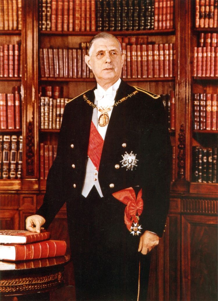 Le général de Gaulle.