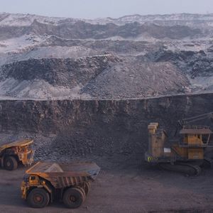 Extraction de charbon à Zarechny (Sibérie) par la société Siberian Coal Energy Company, un des leaders mondiaux du secteur.