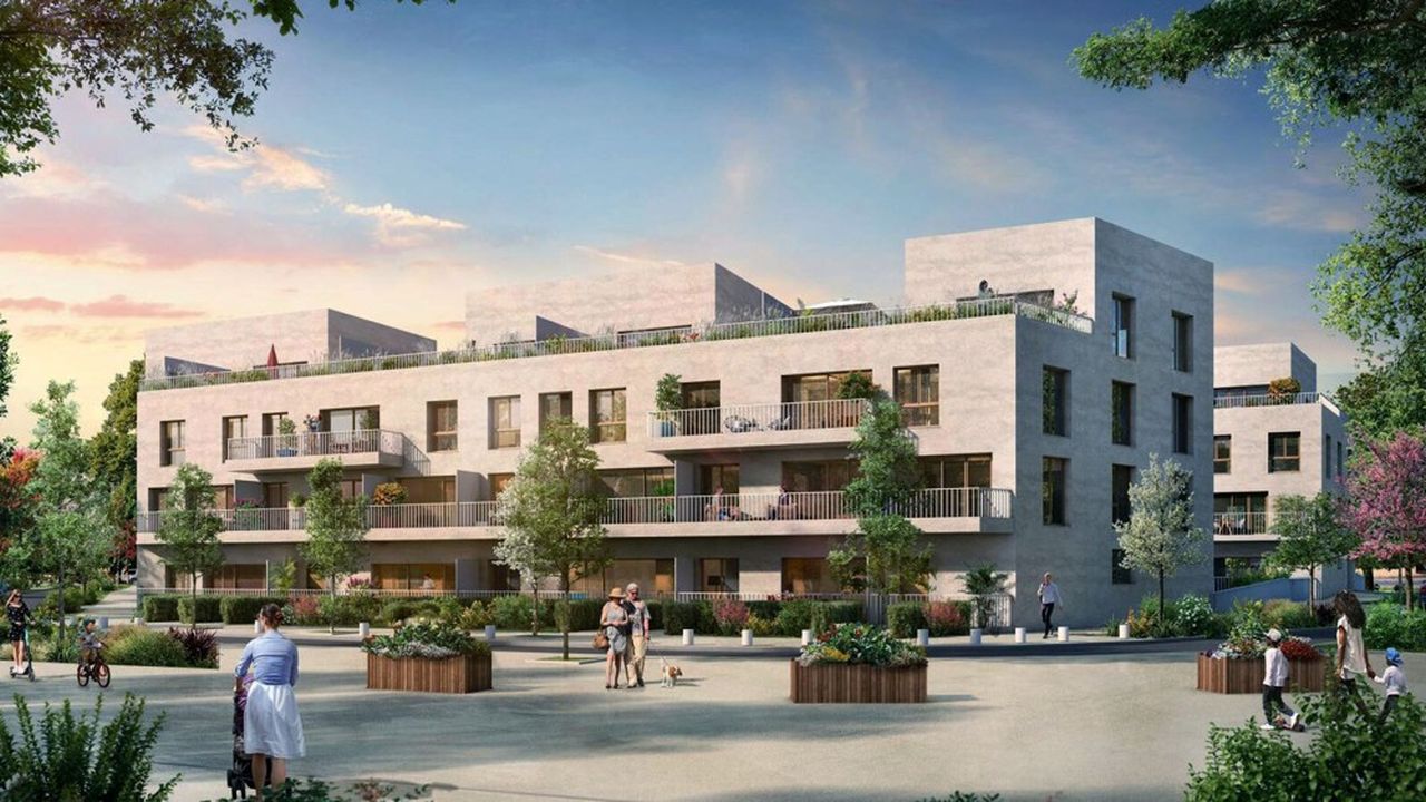 Au coeur du futur écoquartier des Doux-Epis, la totalité des 55 logements de la résidence est proposée en accession à la propriété.