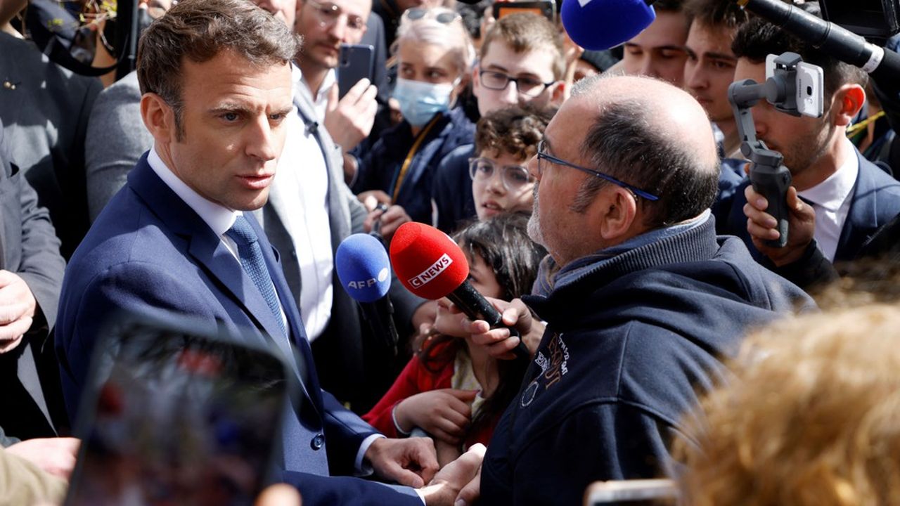 Emmanuel Macron est, à nouveau, allé au contact des Français ce mardi à Mulhouse.