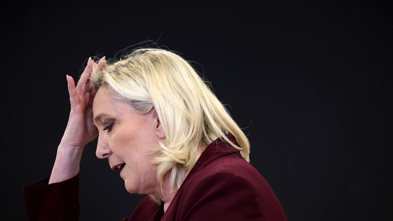 Marine Le Pen, la candidate du RN à la présidentielle.