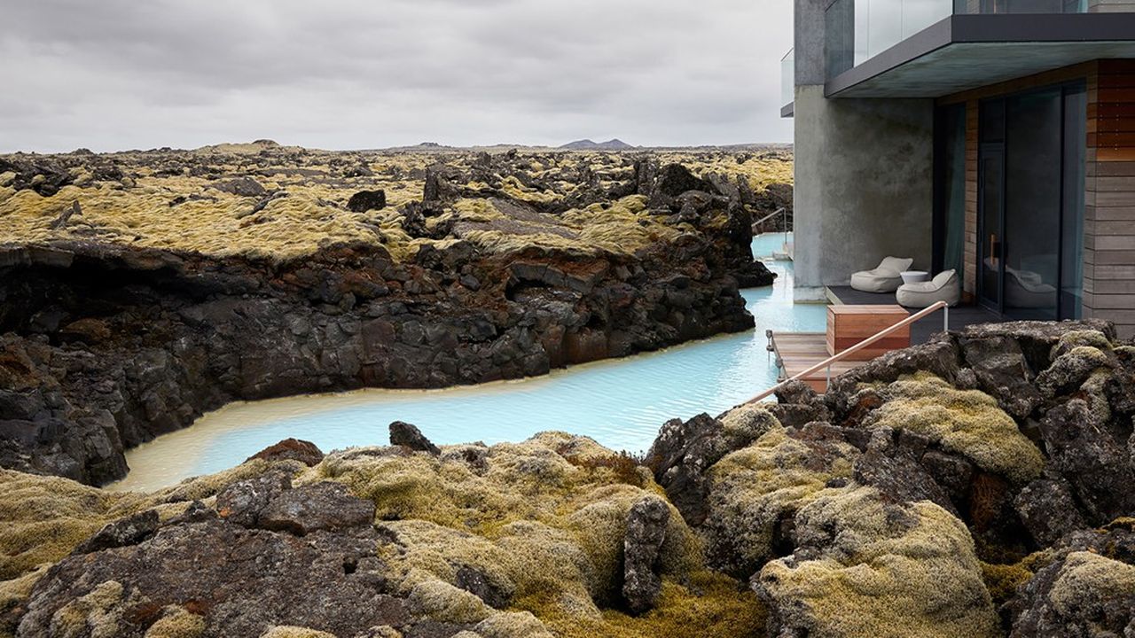 Le « Retreat Hotel », en Islande, au coeur d'un paysage de lave.