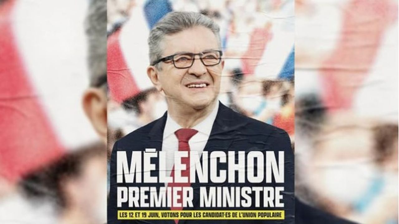 Jean-Luc Mélenchon souhaite obtenir une majorité à l'Assemblée nationale pour devenir Premier ministre.