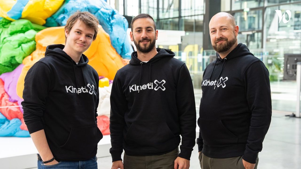 Henri Mirande, Yassine Tahi et Philip Belhassen sont les fondateurs de Kinetix.