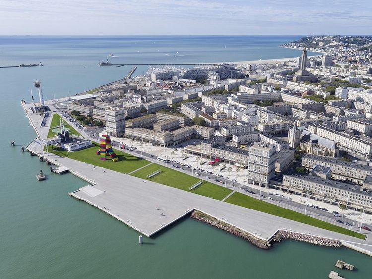 Le quai de Southampton au Havre