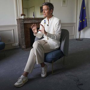 Pour Margrethe Vestager, vice-présidente de la Commission européenne, la coopération avec les Etats-Unis va bien au-delà de la réaction des deux blocs à la guerre en Ukraine.