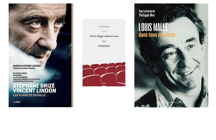 Le compagnonnage de Vincent Lindon et Stéphane Brizé, une déclaration d'amour aux salles et à Louis Malle… Une sélection livre, spéciale Cannes.