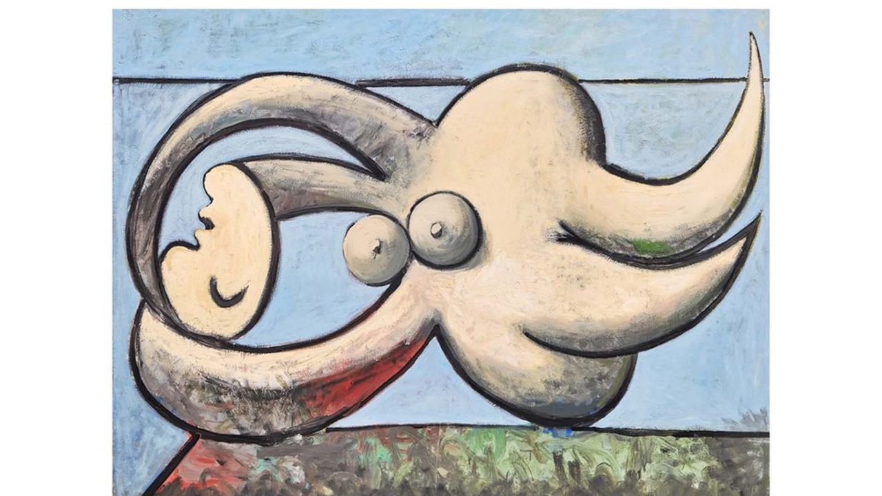 Le 17 mai, Sotheby's vendait « Femme nue couchée », tableau de 1932 de Picasso, exposé en 2018 et 2019, pour 67,5 millions de dollars.