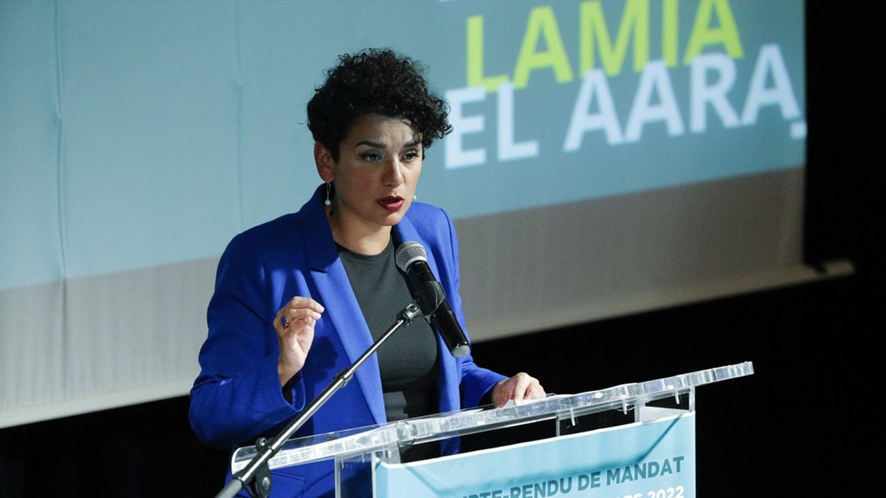 La députée sortante socialiste de Paris Lamia El Aaraje est devenue d'une des figures de la dissidence à gauche, en maintenant sa candidature face à Danielle Simonnet, investie par la Nupes.