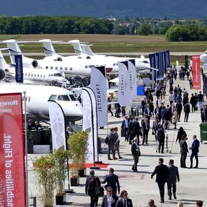 Le Salon Ebace de l'aviation d'affaires se tient à Genève pour trois jours.